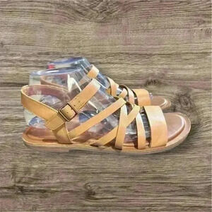 Toms Tan Strappy Sandals